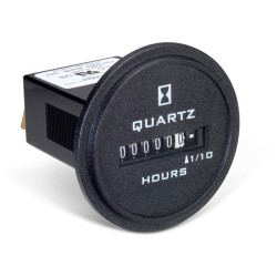 Trumeter 722-0003 Hour Meter 90-264VAC 50-60Hz Flush Round Mount