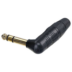 Rean RP3RC-B AV 6.35mm Audio Jack Plug 3 Pins 1pc