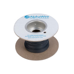 Alpha Wire 6711 BK005 Eco Wire 26AWG Black (30.5m Reel)