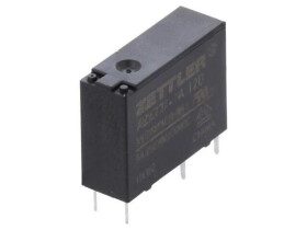 Przekaźnik elektromagnetyczny, SPST-NO, Ucewki: 12VDC, Iwyj: 5A, na PCB AZ9371-1A-12D