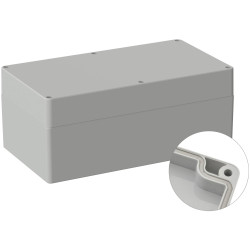 TruComponents 308235 Industrial-grade casing ABS Grey-white (RAL 7035)