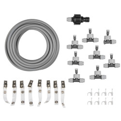 Ogrodowa mgiełka wodna 15m Kurtyna wodna WHITE LINE BRADAS WL-Z1015