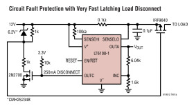High Side Current Sense Amplifier with Reference and Comparator