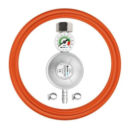 ZESTAW PRZYŁĄCZENIOWY PROPAN-BUTAN Z MANOMETREM