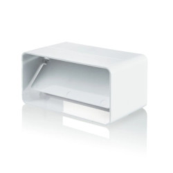 Łącznik z zaworem zwrotnym 110x54mm biały WP027