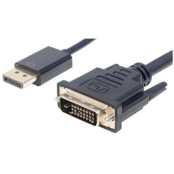 Kabel DisplayPort na DVI-D 24+1 1080p*60Hz 3m M/M Manhattan