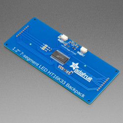 Adafruit 7-Segment Backpack - 1.2" Tall Digits