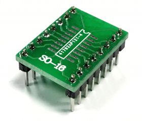 Adapter SO16/SOP16-->DIL16 (PDIP16 12,7mm)