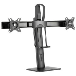 My Wall HL 19 L 1x Monitor desk mount 43.2cm-68.6cm Black Swivelling tiltable