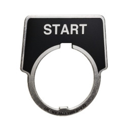 30MM LEGEND PLATE - START