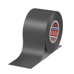 Taśma izolacyjna Szary szerokość: 50mm grubość: 130μm długość: 33m Miękki PVC 7000V Tesa
