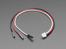 Adafruit STEMMA JST PH 2mm 3-Pin to Female Socket Cable - 200mm