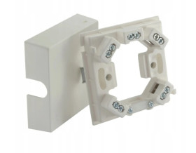 Puszka do podłączeń AGD do kuchenek 80x80x25mm 5x6mm2 biała HAD01 35350206