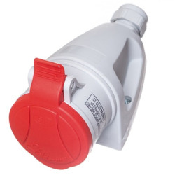 Gniazdo stałe 16A 5P 400V IP44 ELEKTROMET 921860