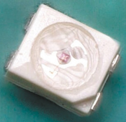 LED, SMD, czerwona, 4-Pin, 2,2 V, 120 °, Broadcom