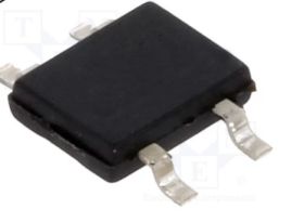 Mostek 0,5A 1000V MB10S R-2,6mm SMD - (10 szt)