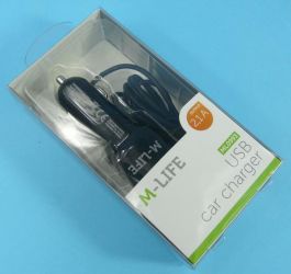 ŁAD.SAM.5V/2,1A LIGHTNING+USB M-LIFE