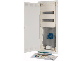 Rozdzielnica hybrydowa podtynkowa 24 modułowa 2x12M drzwi metal IP30 KLV-60HWS-HY24-F 302433 EATON