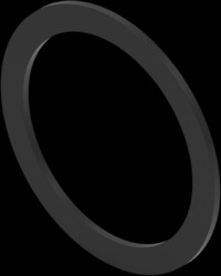 Seal, M40, Clamping range 10 to 14 mm, IP68, black, 1SNG609015R0000