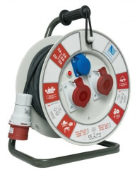 Przedłużacz PBS H05RR-F 5x1,5mm2 - 30m, 1xGZ16A, 2x16A 5P 400V IP44 B.110415-30