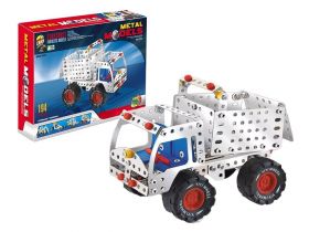 Metalowe klocki konstrukcyjne - ciężarówka