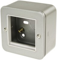 RT-PK79X79EU Puszka instalacyjna, natynkowa, pojedyncza, wymiary: 79x79mm (euromoduł)