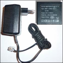 Zasilacz 9V DC 600mA wtyk telefoniczny 8PIN