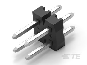 Listwa stykowa PCB 4-pinowe AMPMODU raster: 2 mm Pionowy 2-rzędowe TE Connectivity Do montażu na płytce drukowanej125 V