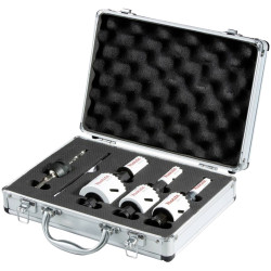 Makita E-12310 Hole Saw set 8-piece &#xD8; 16-51mm EZYCHANGE case included