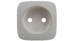 Valena Allure Plakietka Gniazda Pojedynczego 2P Aluminium 754977
