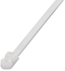 Cable tie, PA, (L x W) 380 x 7.8 mm, bundle-Ø 4 to 104 mm, transparent, -40 to 85 °C, 3240726