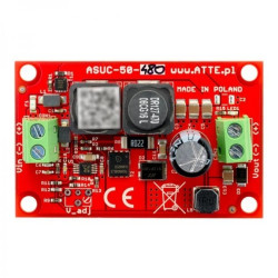 Przetwornica podnosząca napięcie do 48V Vin 10...30VDC, Vout 48VDC, Pout 50W, moduł do zabudowy