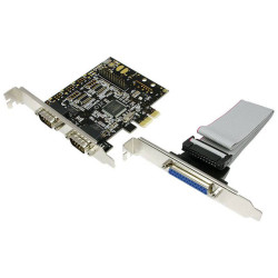 LogiLink PC0033 Serial/parallel interface PCIe card for USB, FireWire, IEEE 1284