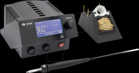 0IC2205V0C Lötstation, ERSA i-CON 2V C MK2, i-TOOL, 150 W, 2-Kanal, ESD