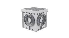 Studzienka Kablowa Gruntowa Kontrolno-Pomiarowa Z Pokrywą 200X200 Ecpoz.20