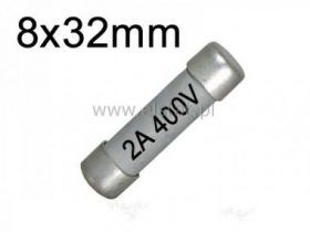 2A bezp.ceram. 8x32mm gG 400V