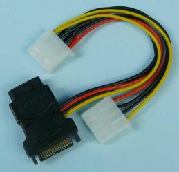 ADAPTER ZAS.KĄT.SATA-&gt;3x4-PIN MOLEX