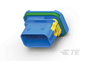 Złącze samochodowe 21-pinowe TE Connectivity 2-rzędowe Męski 40A LEAVYSEAL Obudowa końcówek męskich