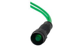 Kontrolka Diodowa Fi 5Mm, 24V Zielona/Green