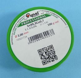 Sn99,3Cu0,7 Q 2,00 100g SPOIWO BEZOŁOW.
