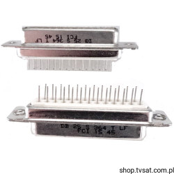 DB25S364TLF Socket D-SUB 2.76mm Pitch 25 Pin THT JST