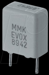 MMK5104K63J01L16.5TR18 MMK PET film capacitor, 100 nF, 10 %, 63 V, RM 5