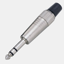 Złącze Jack TRS 6,35 mm Męski Stereo 500 V DC 1A