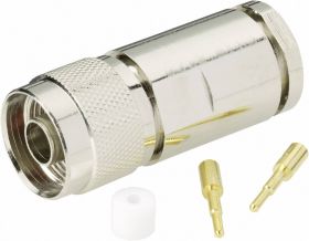 Złącze typu N BKL Electronic 404061, Aircom N (DC - 10 GHz, pasuje do Kabel Aircom Plus