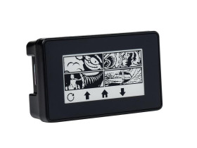 Waveshare 2.13inch Touch E-Paper E-Ink Display for Raspberry Pi Zero Series, 250×122, ABS Case