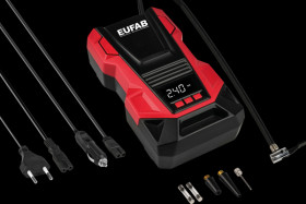 21084 Dual power compressor, 10 bar, 12 V/230 V