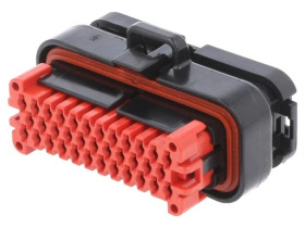 Złącze automotive AMPSEAL wtyk żeńskie 35-pin IP6K9K czarny 776164-1