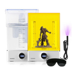 Zestaw urządzeń do mycia i utwardzania wydruków - Elegoo Mercury XS Bundle