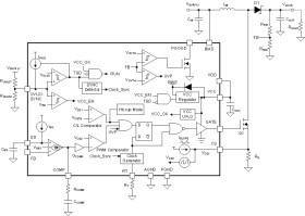500-kHz wide VIN nonsynchronous boost, flyback, & SEPIC controller