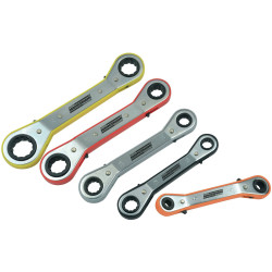 Brüder Mannesmann M27405 Box Wrench Set 5-Piece Metric 9-21 mm